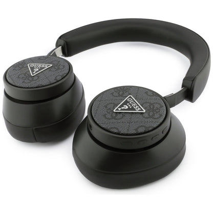 Auricolare Bluetooth Guess 4G con logo triangolare, A2DP, Nero
