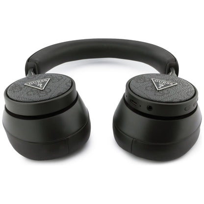 Auricolare Bluetooth Guess 4G con logo triangolare, A2DP, Nero