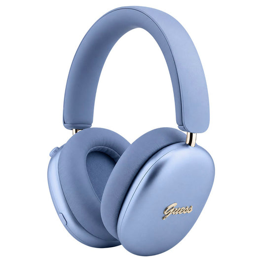 Auricolare Bluetooth Guess Metal Script Logo, A2DP, Blu
