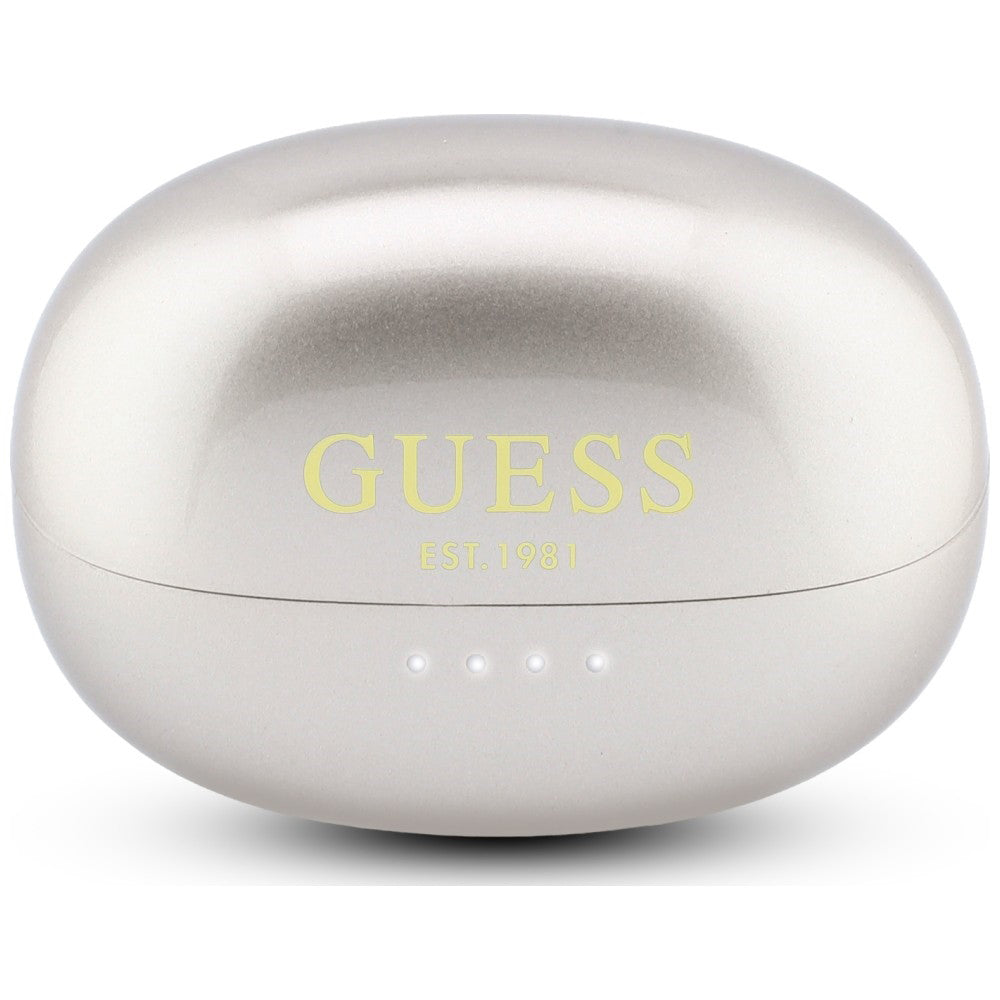 Handsfree Bluetooth Guess Finitura Metallica Parti Elettropelate Classico, TWS, Oro