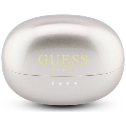 Handsfree Bluetooth Guess Finitura Metallica Parti Elettropelate Classico, TWS, Oro
