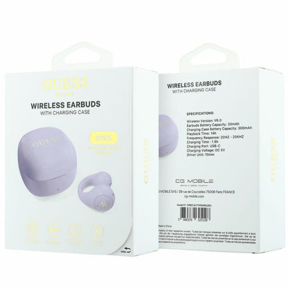 Handsfree Bluetooth Guess Mini Classic, TWS, Viola