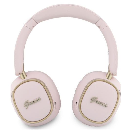 Auricolare Bluetooth Guess Rectangle Metal Script, A2DP, Rosa