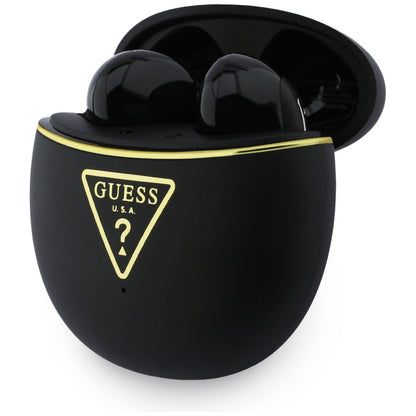 Auricolari Bluetooth Guess Script Print, TWS, Nero