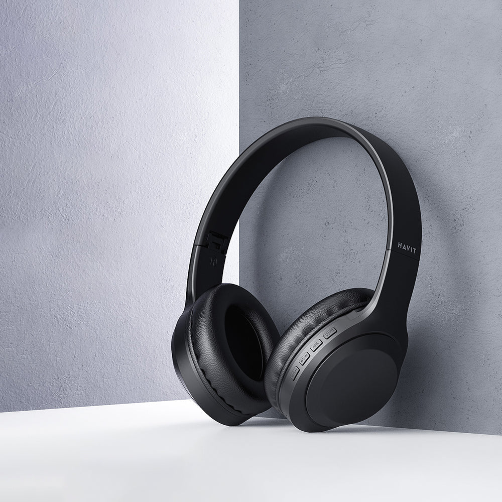 Auricolare Bluetooth HAVIT H628BT, A2DP, Nero
