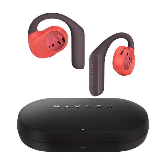 Vivavoce Bluetooth Haylou PurFree Bluetooth Buds OW01, TWS, Arancione 