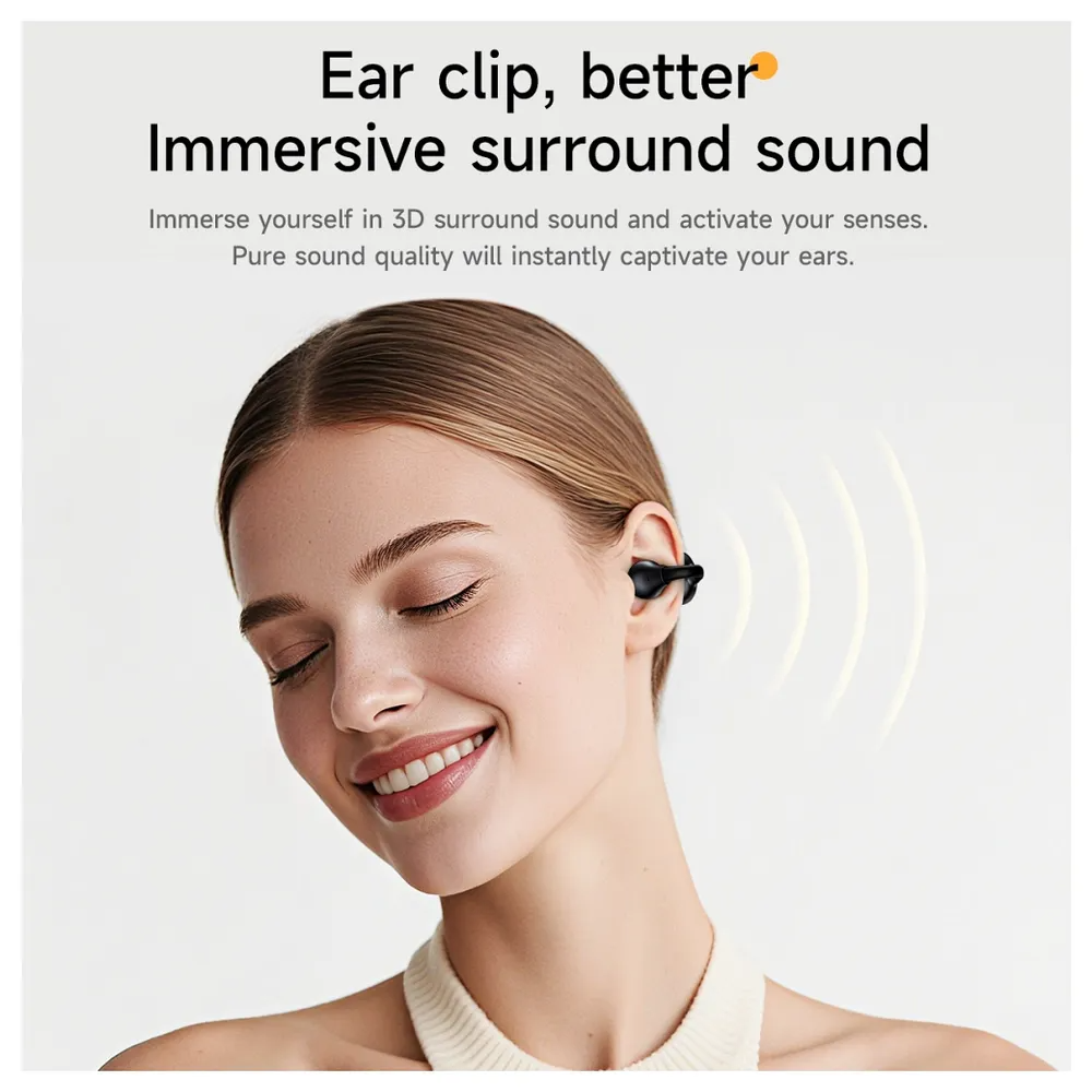Auricolare Bluetooth HOCO EA8, TWS, Nero