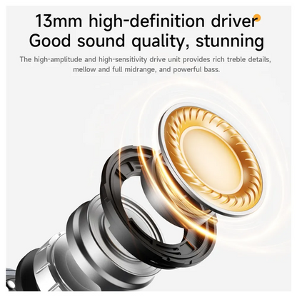 Auricolare Bluetooth HOCO EA8, TWS, Nero