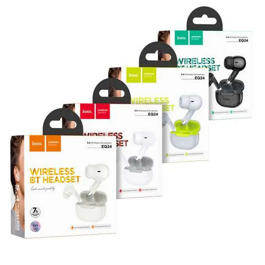 Handsfree Bluetooth HOCO EQ24, TWS, Oro