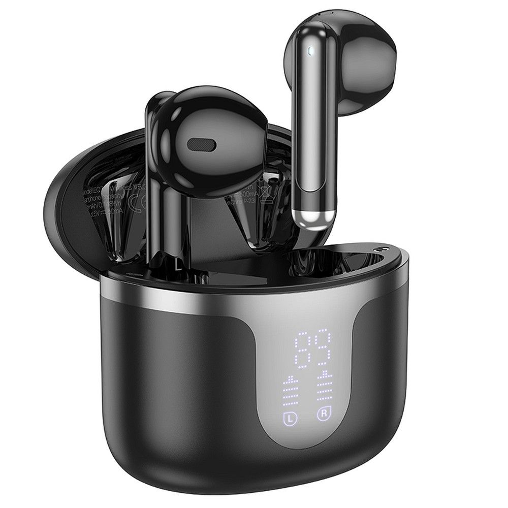Auricolare Bluetooth HOCO EQ7, TWS, Nero
