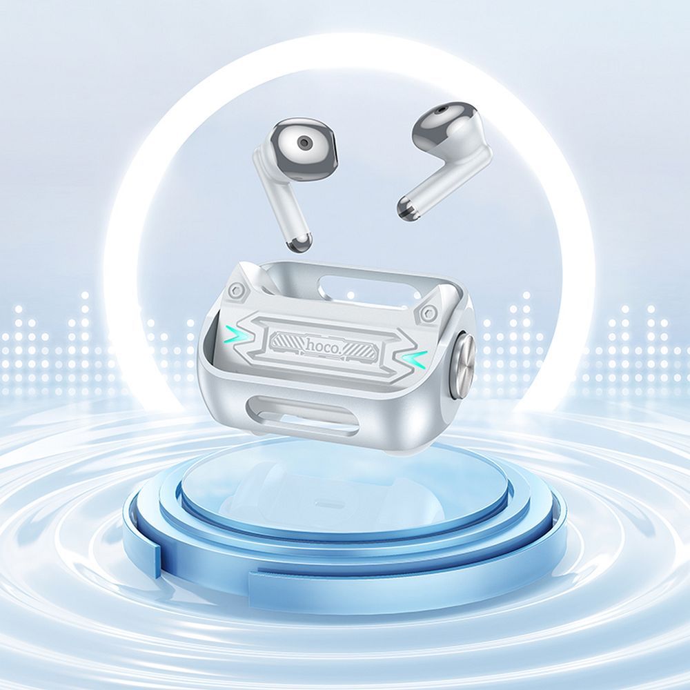Auricolare Bluetooth HOCO EW55, TWS, Argento