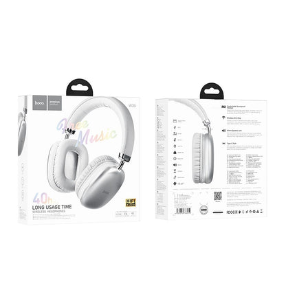 Auricolare Bluetooth HOCO W35, A2DP, Argento