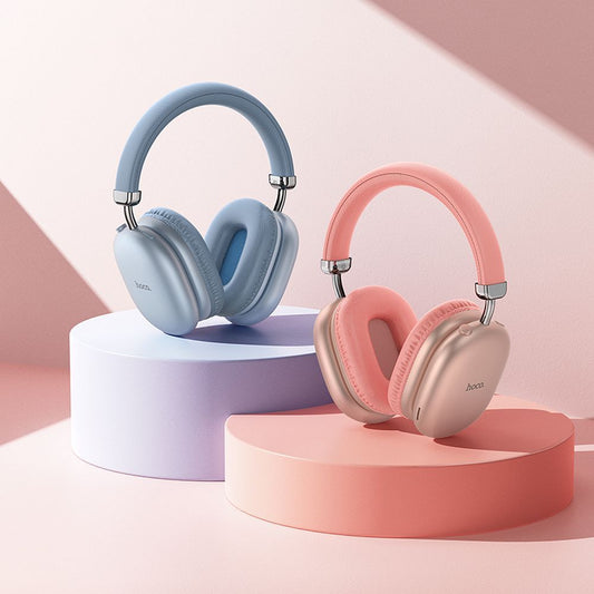 Auricolare Bluetooth HOCO W35 Max, A2DP, Rosa