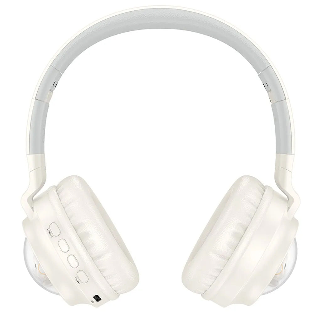 Auricolare Bluetooth HOCO W50 Kids Cute Cat, A2DP, Bianco