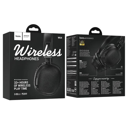Auricolare Bluetooth HOCO W64, A2DP, Nero