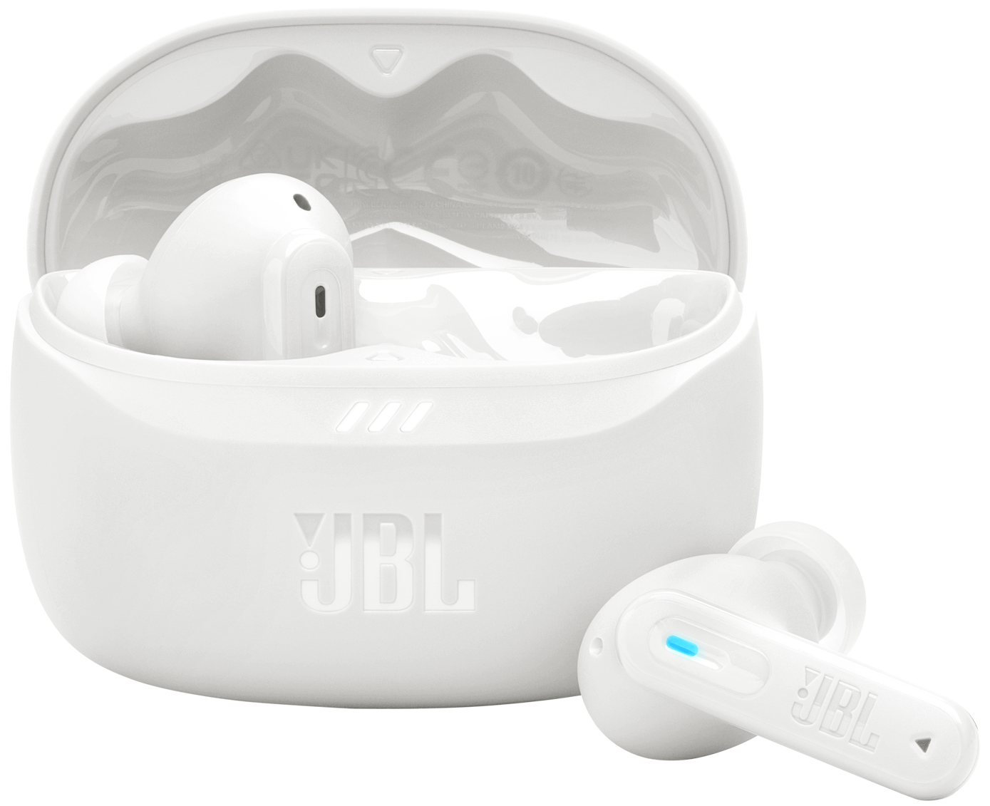 Auricolare Bluetooth JBL Tune Beam 2, TWS, ANC, MultiPoint, Bianco JBLTBEAM2WHT