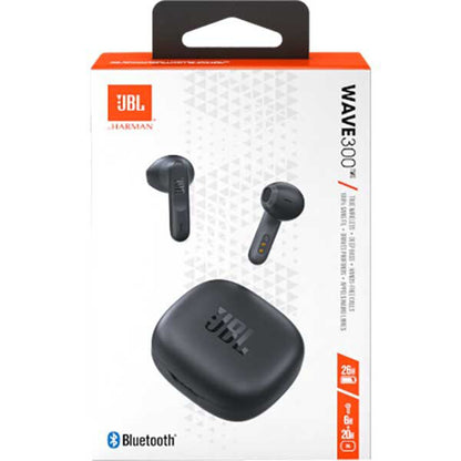 Auricolari Bluetooth JBL Wave 300, TWS, Nero