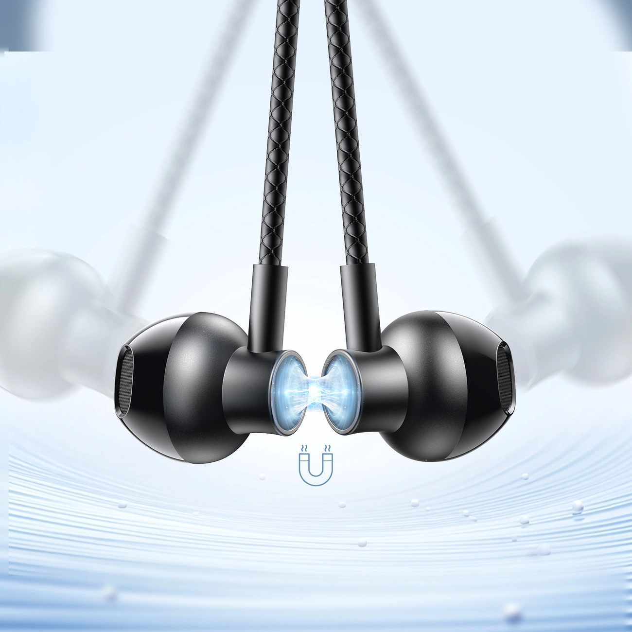 Auricolare Bluetooth Joyroom JR-D8, A2DP, Nero