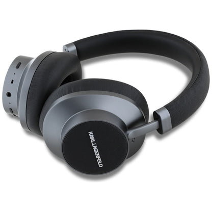Auricolare Bluetooth Karl Lagerfeld Saffiano Elongated, A2DP, ANC, Nero