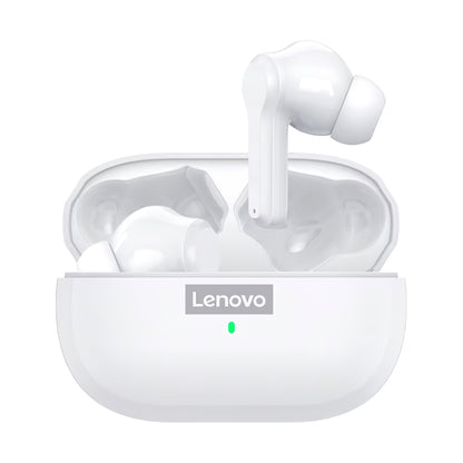 Bluetooth a mani libere Lenovo LP1S, TWS, bianco 