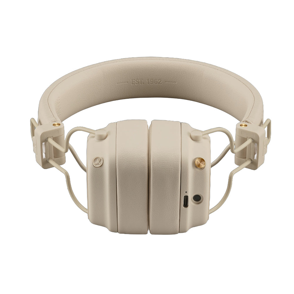 Auricolare Bluetooth Marshall Major V, A2DP, Bianco