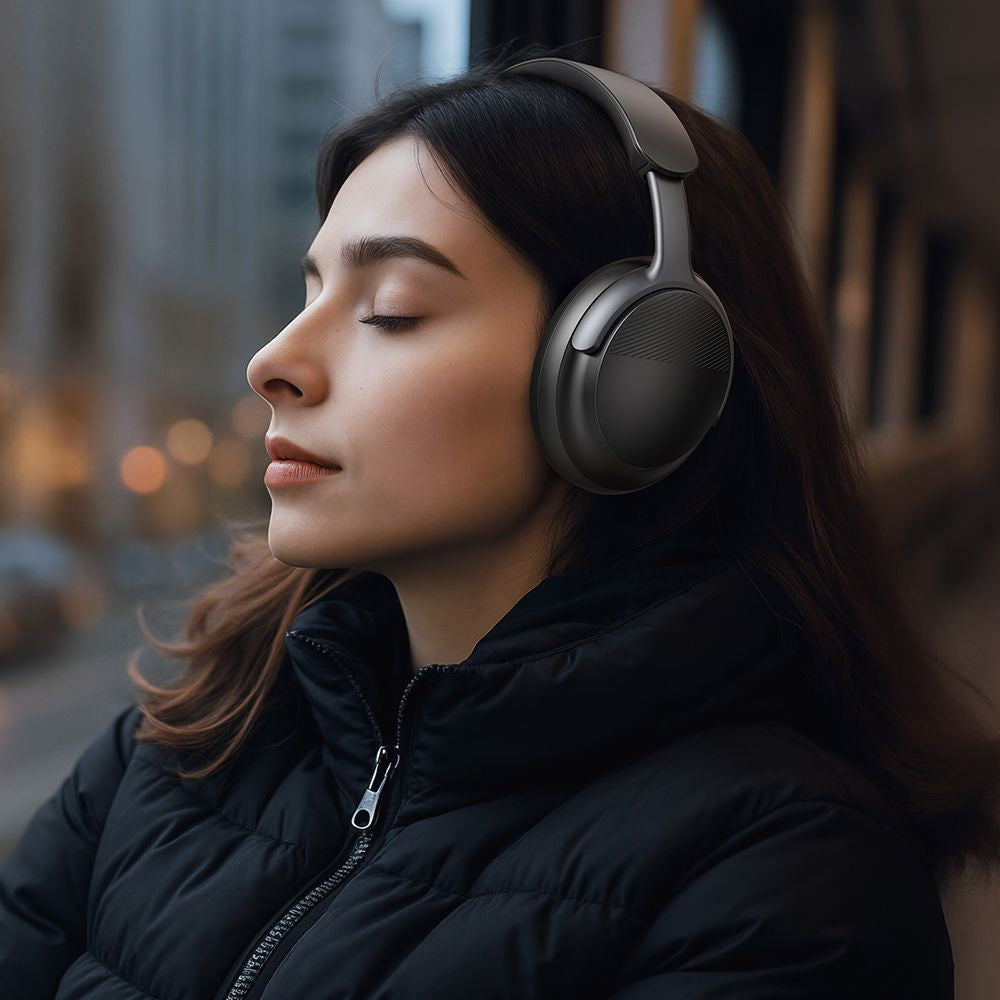 Handsfree Bluetooth McDodo HP-1420 T02, A2DP, ANC, Nero