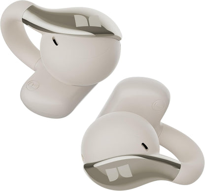 Handsfree Bluetooth Monster AC225, TWS, Crema Chiaro