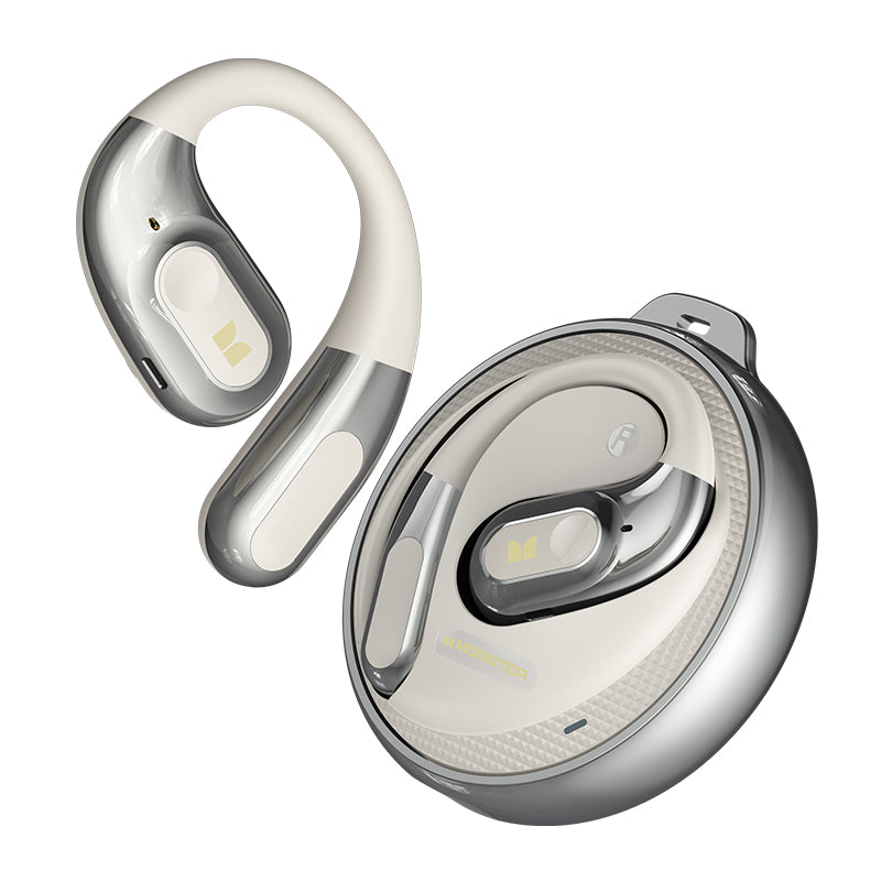 Auricolare Bluetooth Monster AC330 AI Translation, TWS, Bianco