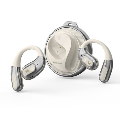 Auricolare Bluetooth Monster AC330 AI Translation, TWS, Bianco