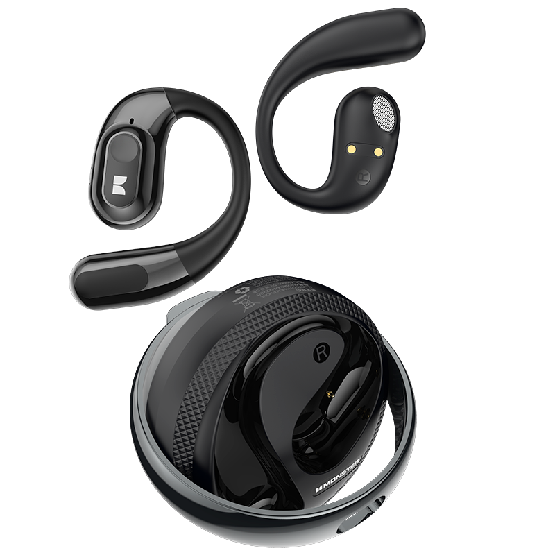 Auricolare Bluetooth Monster AC330 AI Translation, TWS, Nero