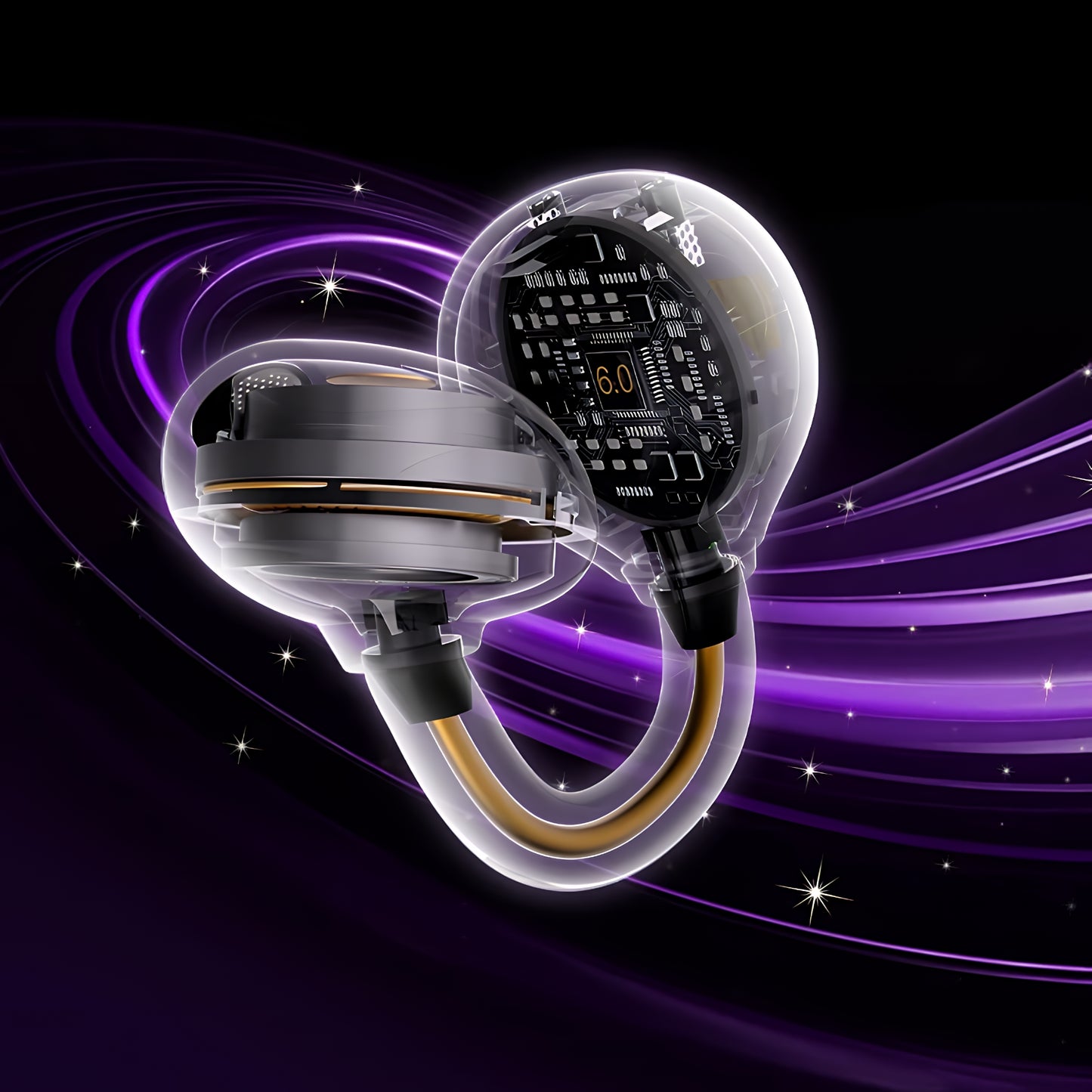 Handsfree Bluetooth Monster AirClip AC200, TWS, Crema Chiaro