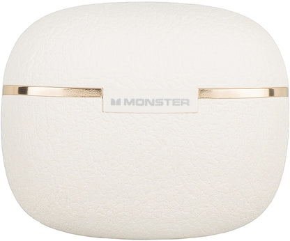 Handsfree Bluetooth Monster Clarity 200, TWS, ANC, Crema Chiaro