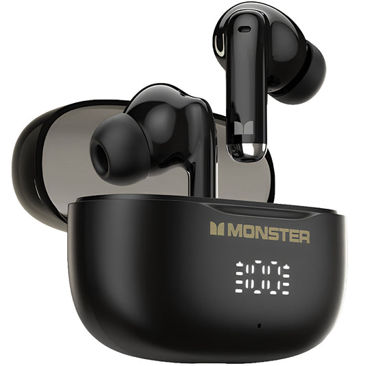 Handsfree Bluetooth Monster N-Lite 300, TWS, Nero