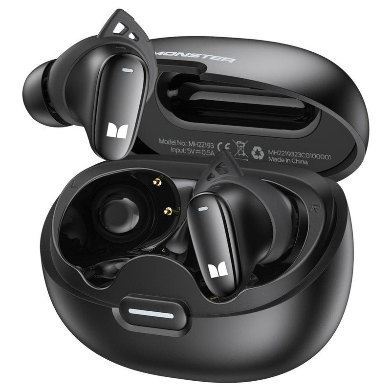 Handsfree Bluetooth Monster N-Lite 206, TWS, Nero