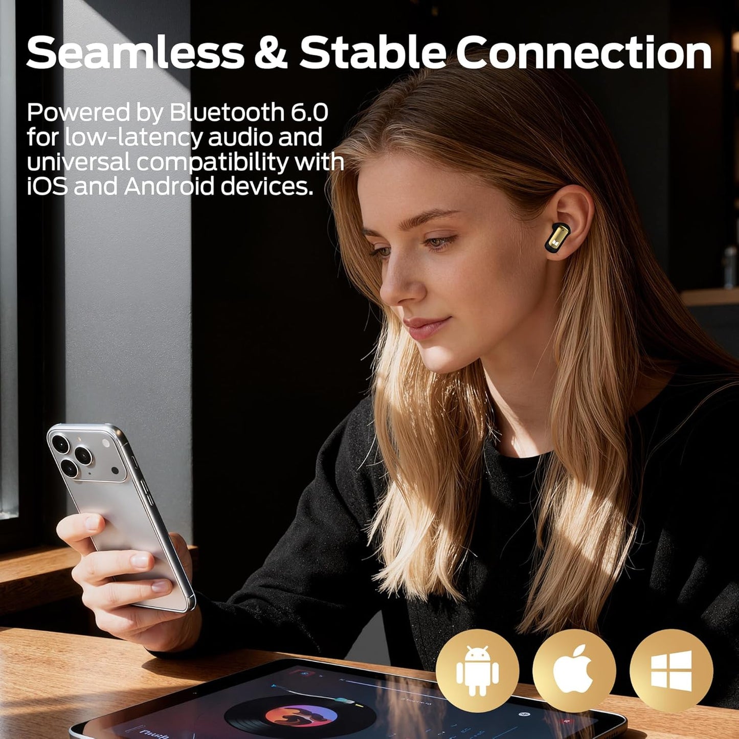 Auricolari Bluetooth Monster N-Lite 217, TWS, Nero
