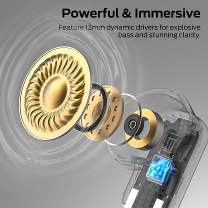 Auricolari Bluetooth Monster N-Lite 217, TWS, Nero