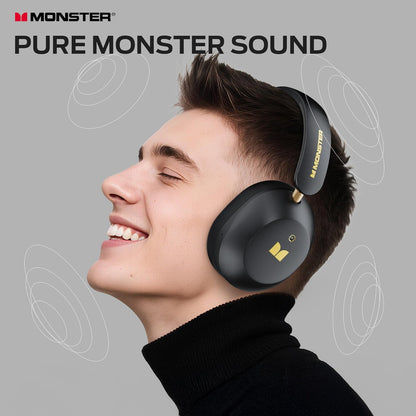 Auricolare Bluetooth Monster Persona 6th, MultiPoint, A2DP, ANC, Nero