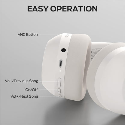 Handsfree Bluetooth Monster Persona 6th, MultiPoint, A2DP, ANC, Bianco
