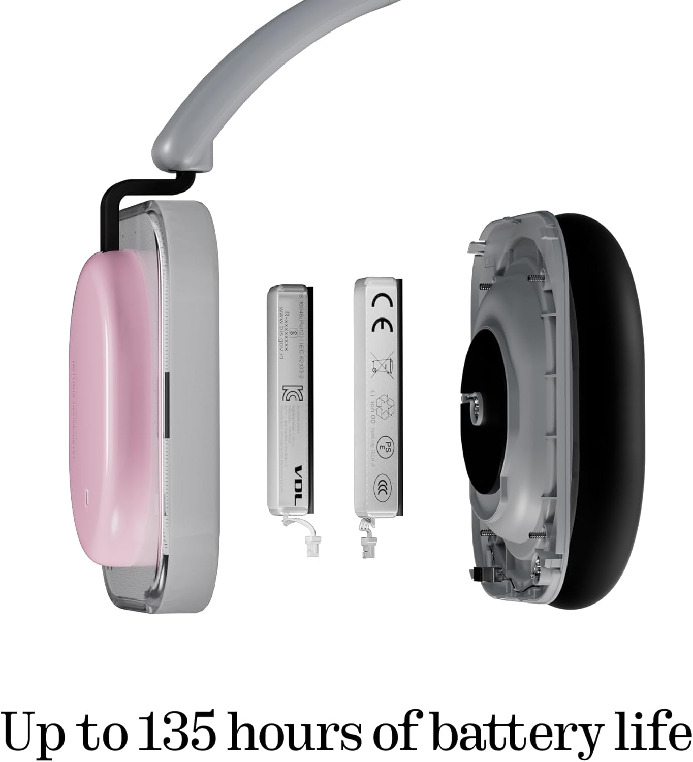 Auricolare Bluetooth Nothing Headphone (a), MultiPoint, A2DP, ANC, Nero