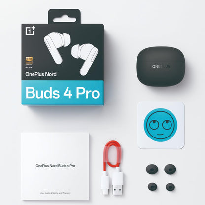 Auricolari Bluetooth OnePlus Nord Buds 4 Pro, Nero 5481159288