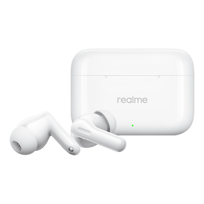 Auricolari Bluetooth Realme Buds T200, TWS, ANC, MultiPoint, Bianco