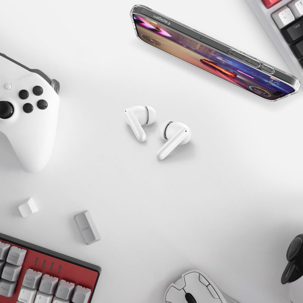 Auricolare Bluetooth Spigen SA2400, TWS, ANC, Nero