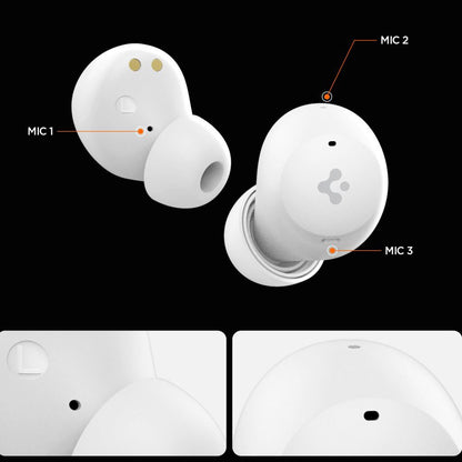 Handsfree Bluetooth Spigen SA2401, TWS, ANC, Nero ASD07887