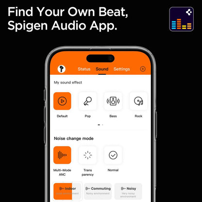 Auricolare Bluetooth Spigen SA2402, TWS, ANC, Bianco