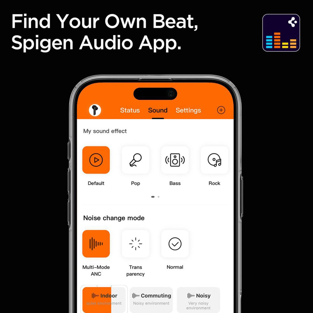 Handsfree Bluetooth Spigen SA2403, A2DP, ANC, Nero ASD09691