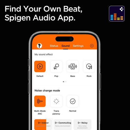 Handsfree Bluetooth Spigen SA2403, A2DP, ANC, Nero ASD09691