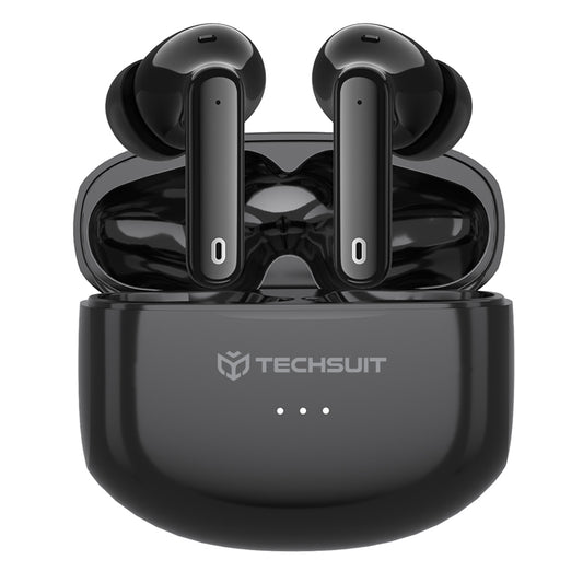 Auricolare Bluetooth Techsuit CW1 Audira Pro, TWS, ANC, Nero