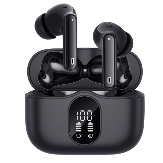 Auricolare Bluetooth Techsuit CW3 WaveBeat 100, TWS, ANC, Nero