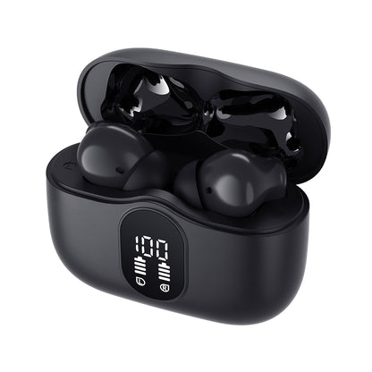 Auricolare Bluetooth Techsuit CW3 WaveBeat 100, TWS, ANC, Nero