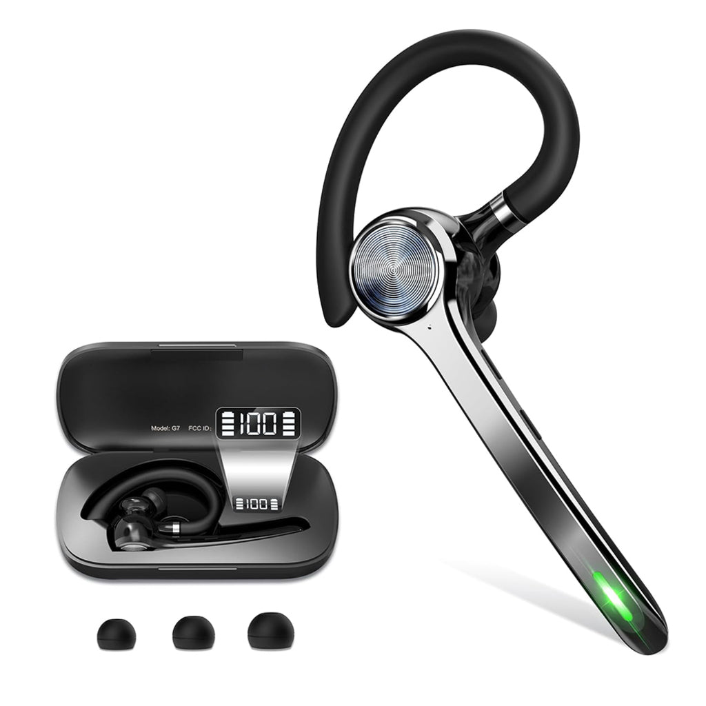 Auricolare Bluetooth Techsuit NeXound G7, MultiPoint, A2DP, Nero